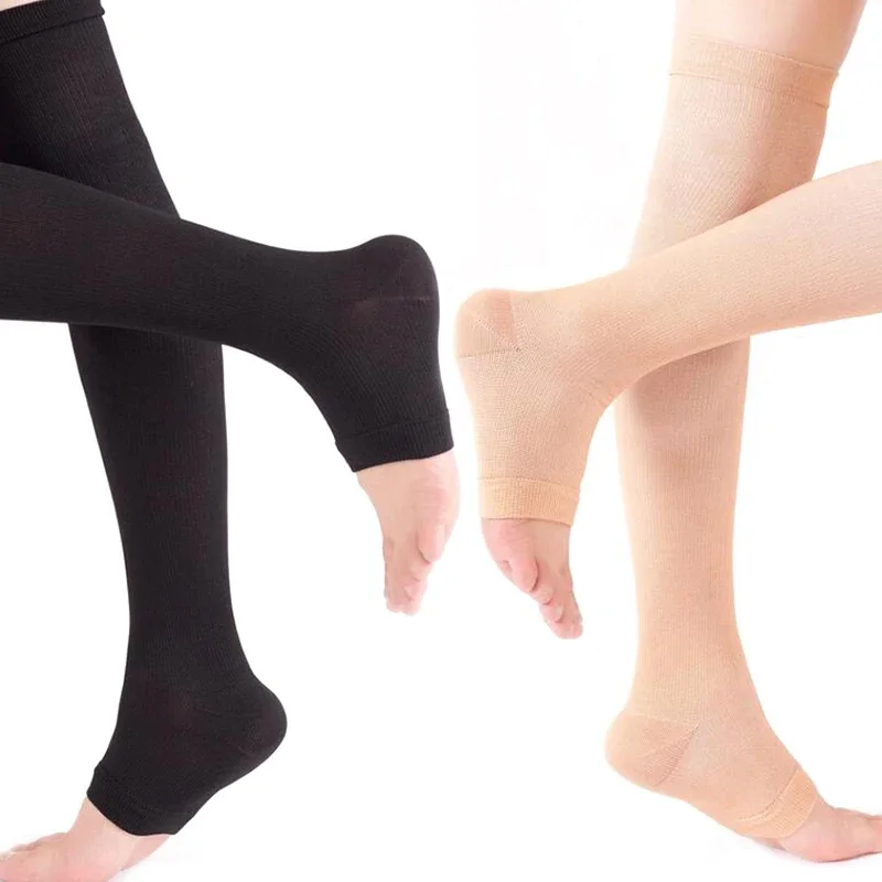 Compression Sock Medical - 1 Paar Kompressionssocken von den Zehen