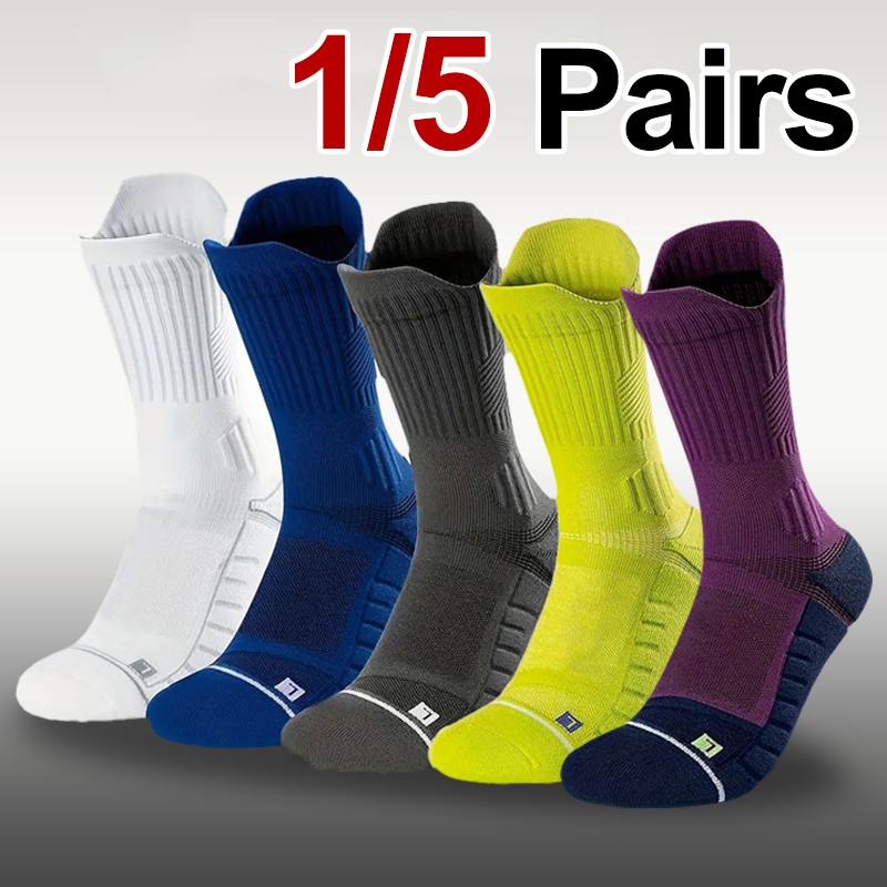 1/5 Paar Herren-Basketball-Spo – Athletic Sock Cushion Bewertung und Preis